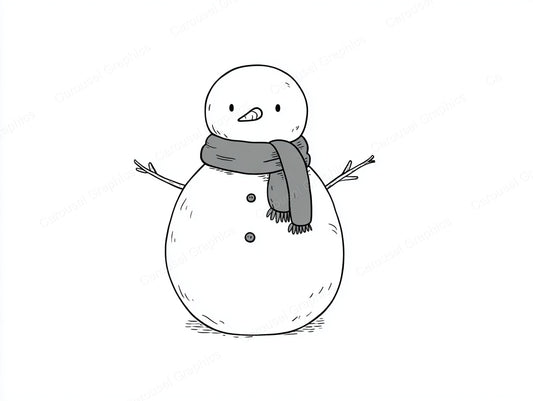 Snowmen Vector Graphic preview