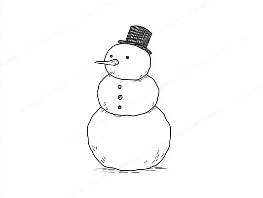 Snowmen Vector Graphic preview