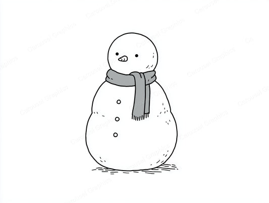 Snowmen Vector Graphic preview