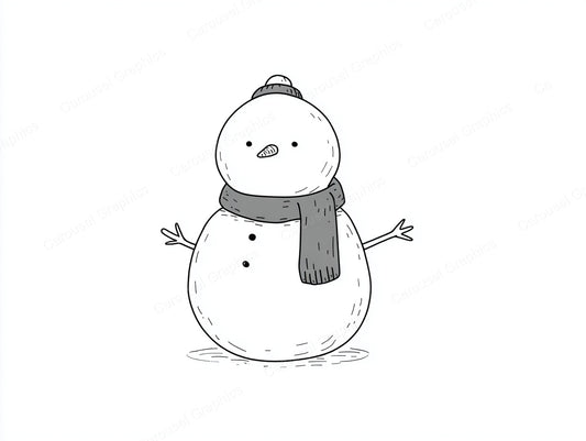 Snowmen Vector Graphic preview