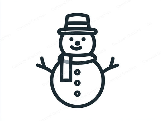 Snowmen Vector Graphic preview
