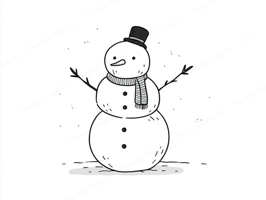 Snowmen Vector Graphic preview