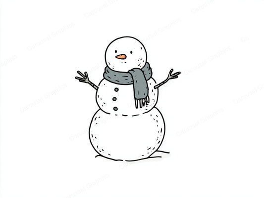 Snowmen Vector Graphic preview