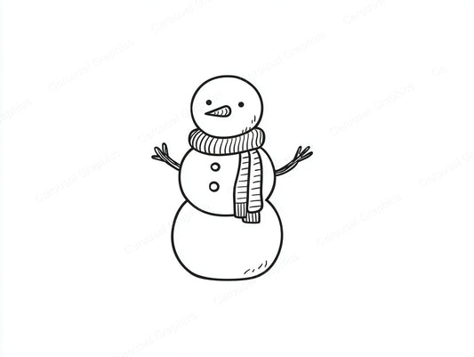 Snowmen Vector Graphic preview