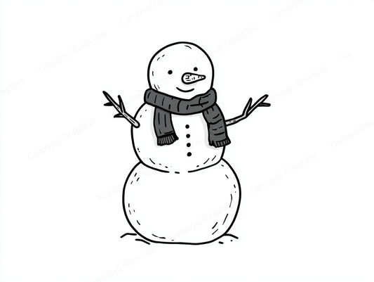 Snowmen Vector Graphic preview
