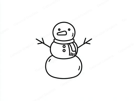 Snowmen Vector Graphic preview