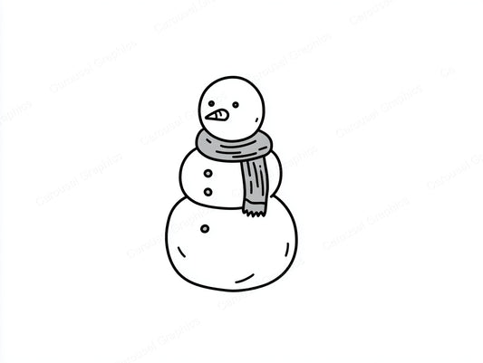 Snowmen Vector Graphic preview
