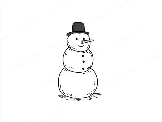 Snowmen Vector Graphic preview