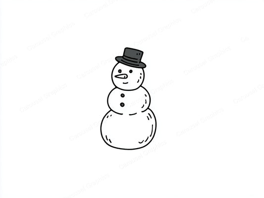 Snowmen Vector Graphic preview