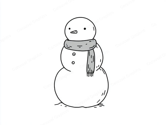 Snowmen Vector Graphic preview