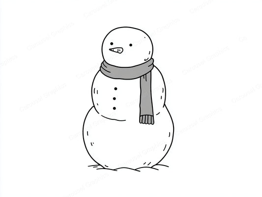 Snowmen Vector Graphic preview