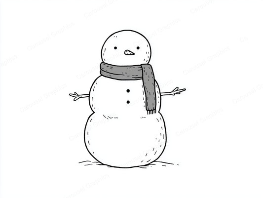 Snowmen Vector Graphic preview