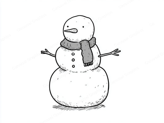 Snowmen Vector Graphic preview