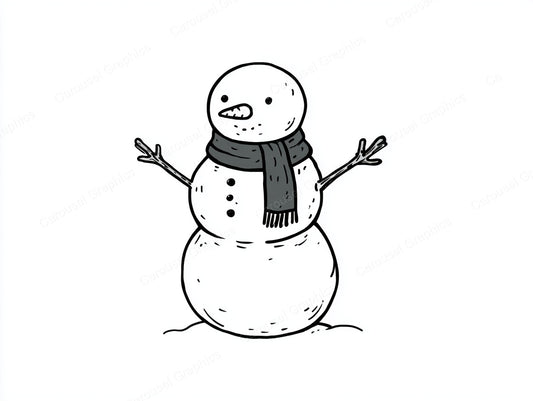 Snowmen Vector Graphic preview