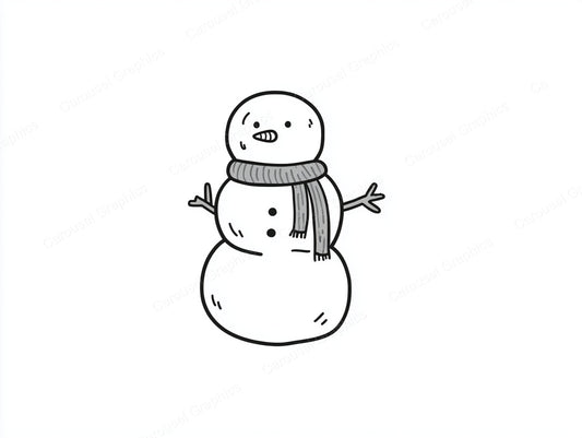 Snowmen Vector Graphic preview