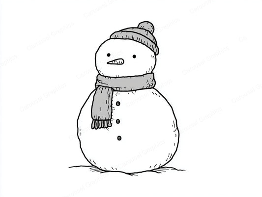 Snowmen Vector Graphic preview