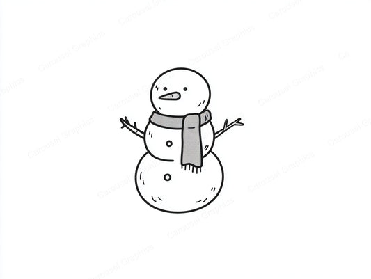 Snowmen Vector Graphic preview