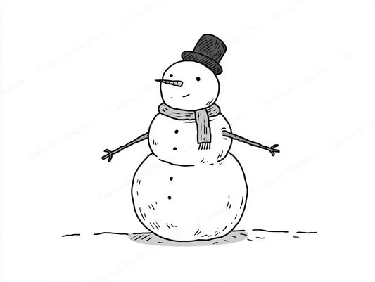 Snowmen Vector Graphic preview