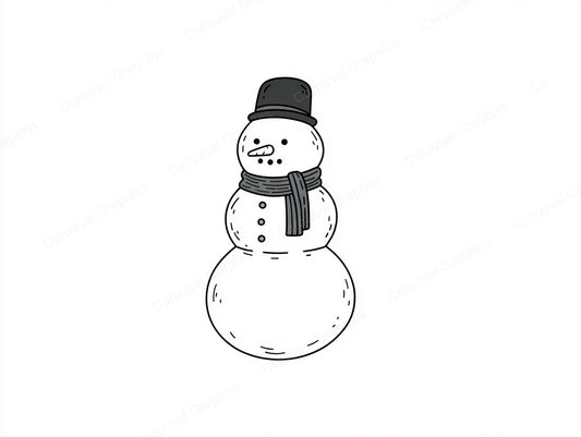 Snowmen Vector Graphic preview