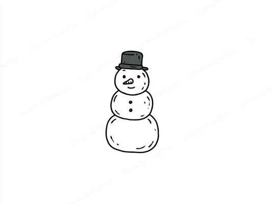 Snowmen Vector Graphic preview