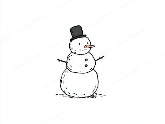 Snowmen Vector Graphic preview