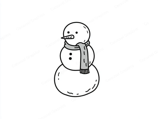 Snowmen Vector Graphic preview