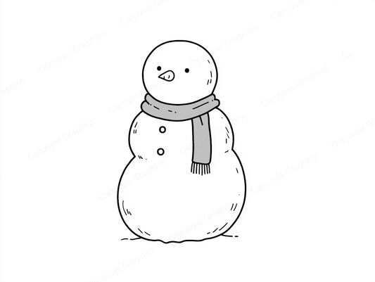 Snowmen Vector Graphic preview
