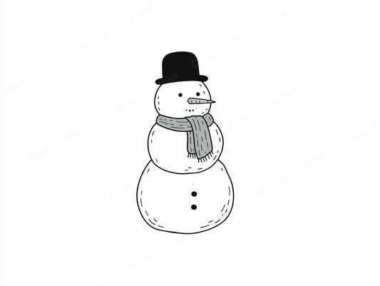Snowmen Vector Graphic preview