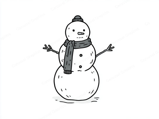 Snowmen Vector Graphic preview