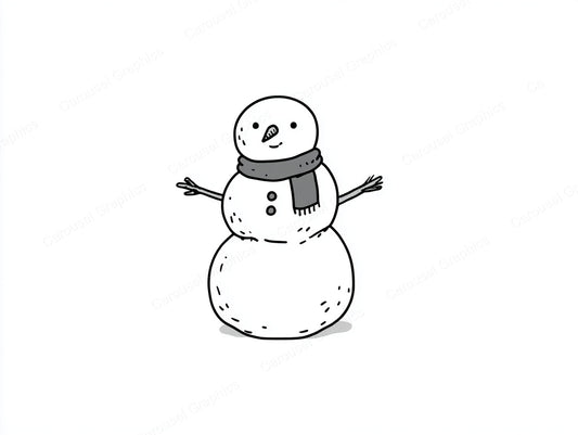 Snowmen Vector Graphic preview