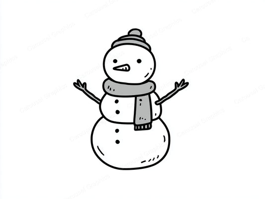 Snowmen Vector Graphic preview