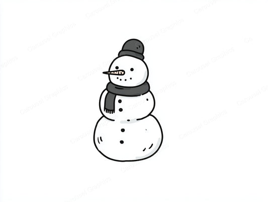 Snowmen Vector Graphic preview