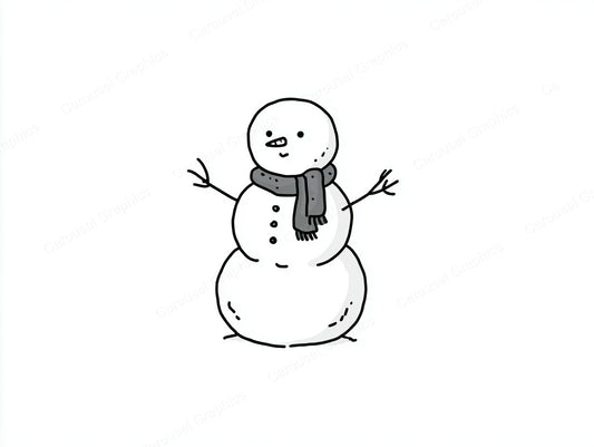 Snowmen Vector Graphic preview