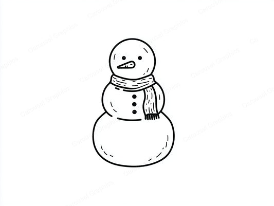Snowmen Vector Graphic preview