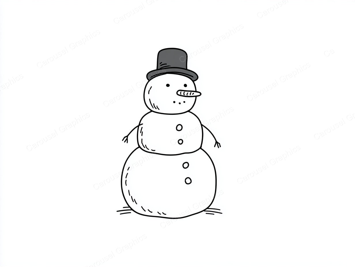 Snowmen Vector Graphic preview