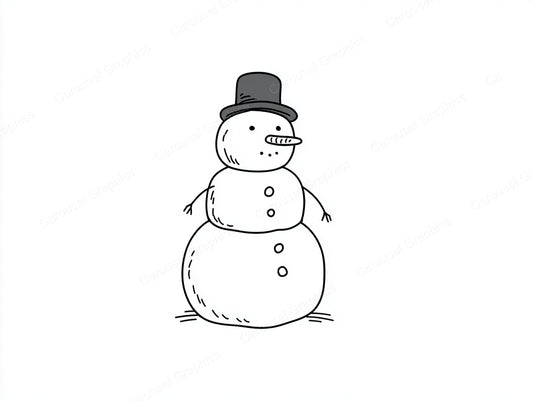 Snowmen Vector Graphic preview