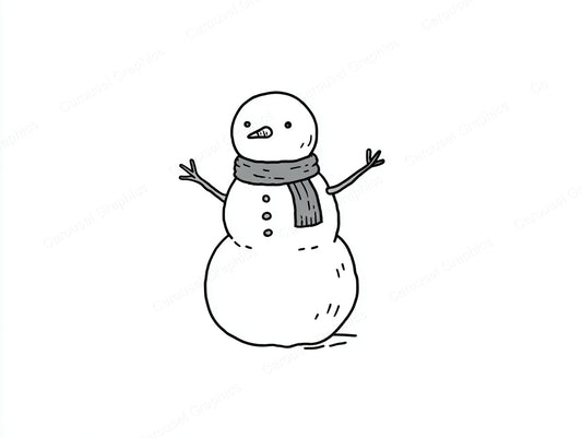 Snowmen Vector Graphic preview