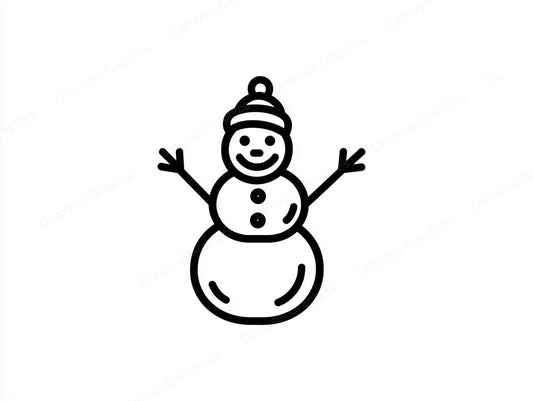 Snowmen Vector Graphic preview