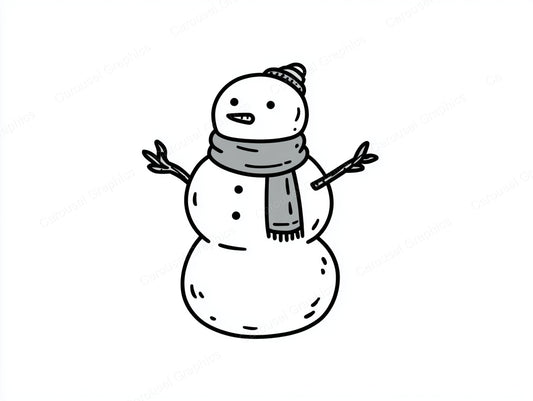 Snowmen Vector Graphic preview