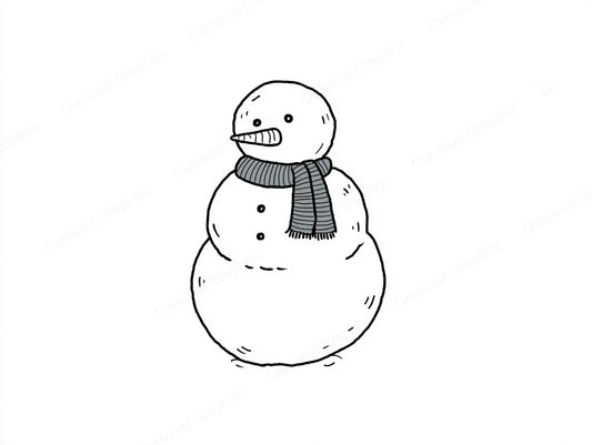 Snowmen Vector Graphic preview
