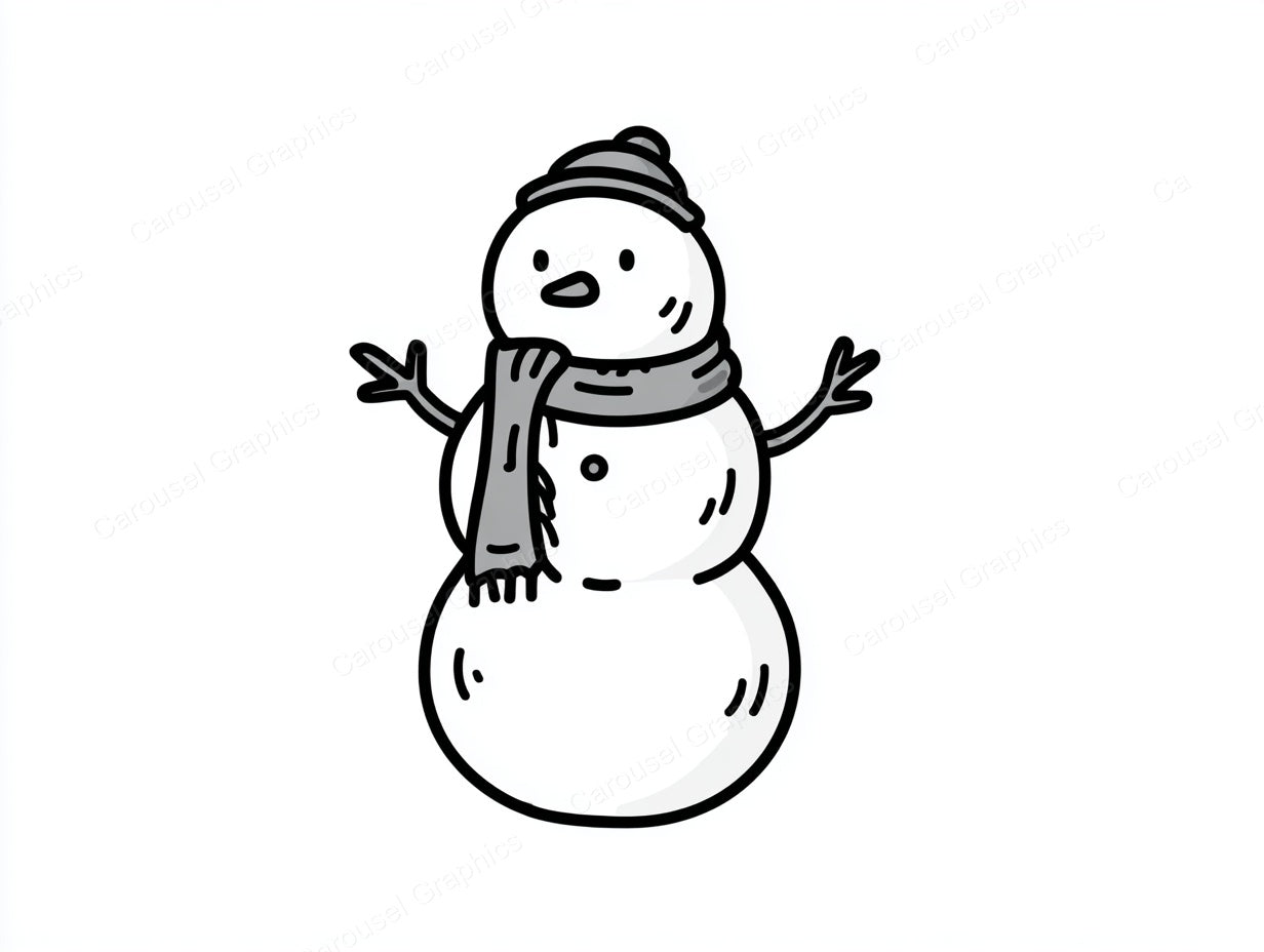 Snowmen Vector Graphic preview