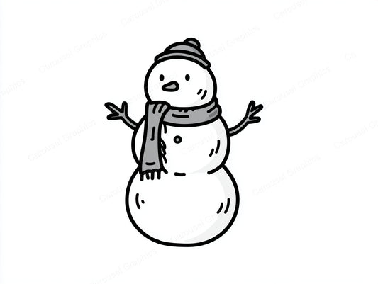 Snowmen Vector Graphic preview