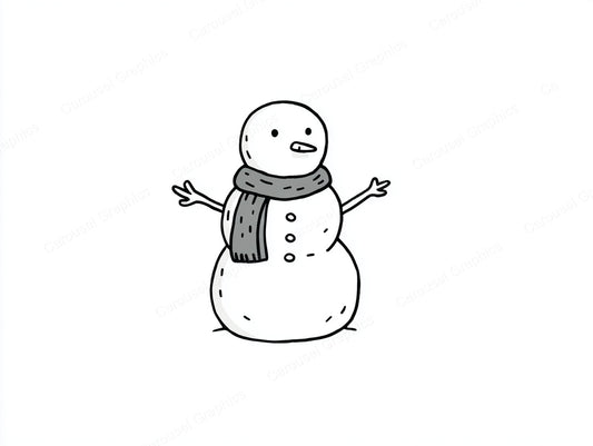 Snowmen Vector Graphic preview