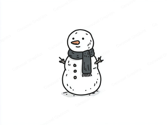 Snowmen Vector Graphic preview