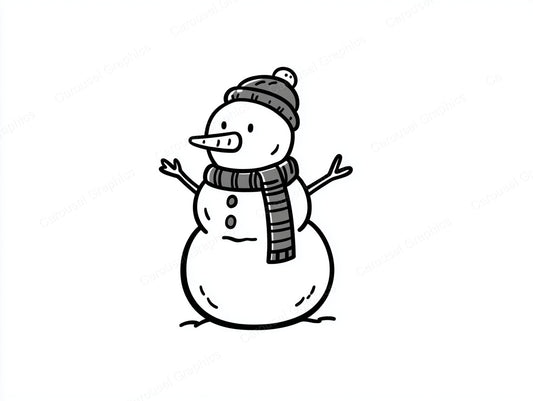 Snowmen Vector Graphic preview