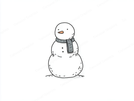 Snowmen Vector Graphic preview