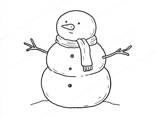 Snowmen Vector Graphic preview