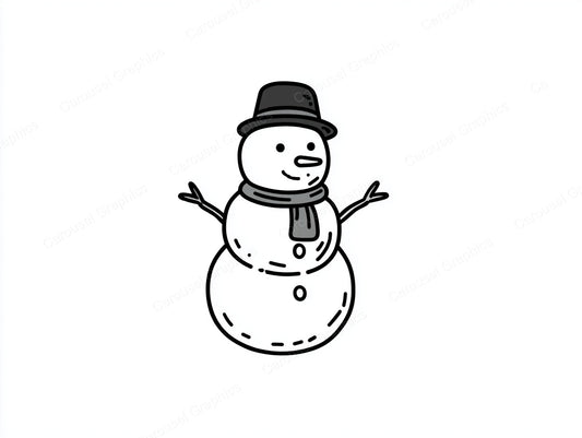 Snowmen Vector Graphic preview