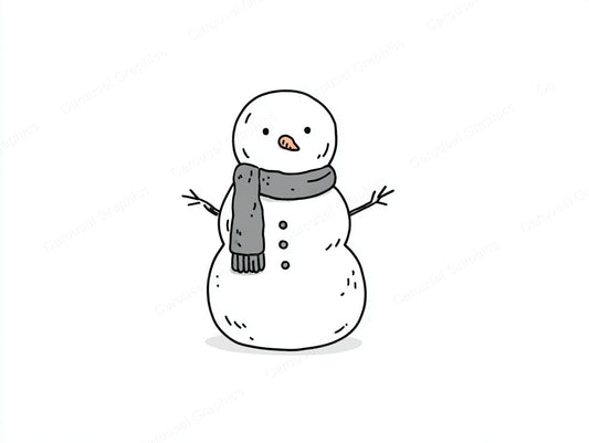 Snowmen Vector Graphic preview