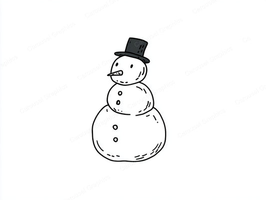Snowmen Vector Graphic preview